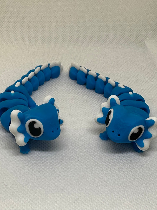 Blobby The Blue Axolotl