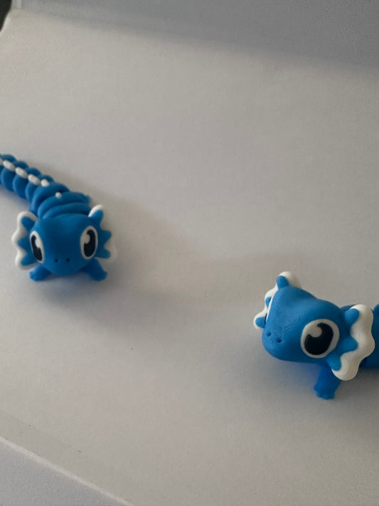 Blobby The Blue Axolotl
